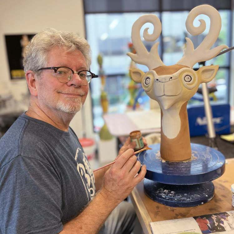Artist Mike O'Day